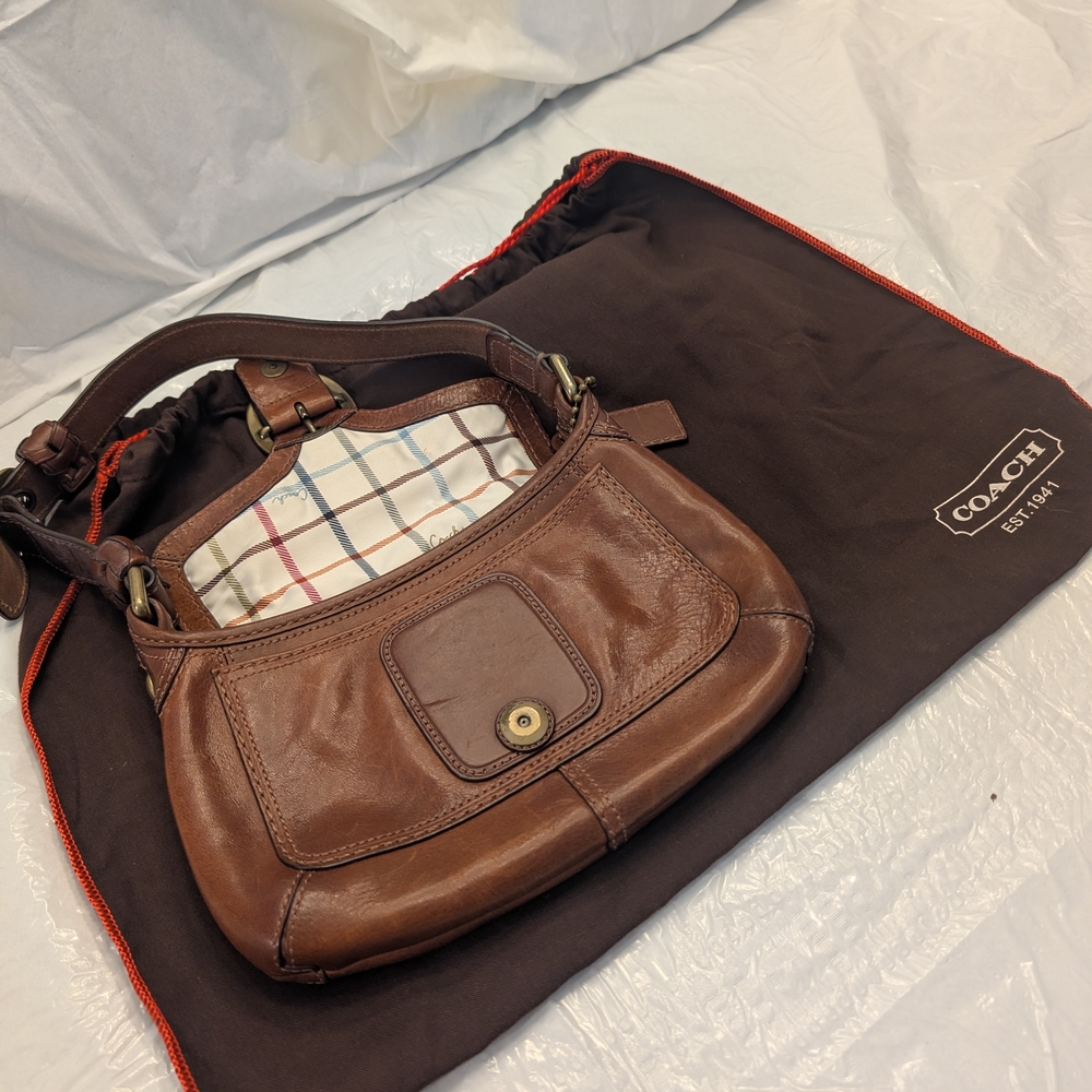 Coach Brown Leather Women's Bag
